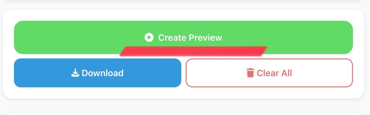 кнопка генерации превью
