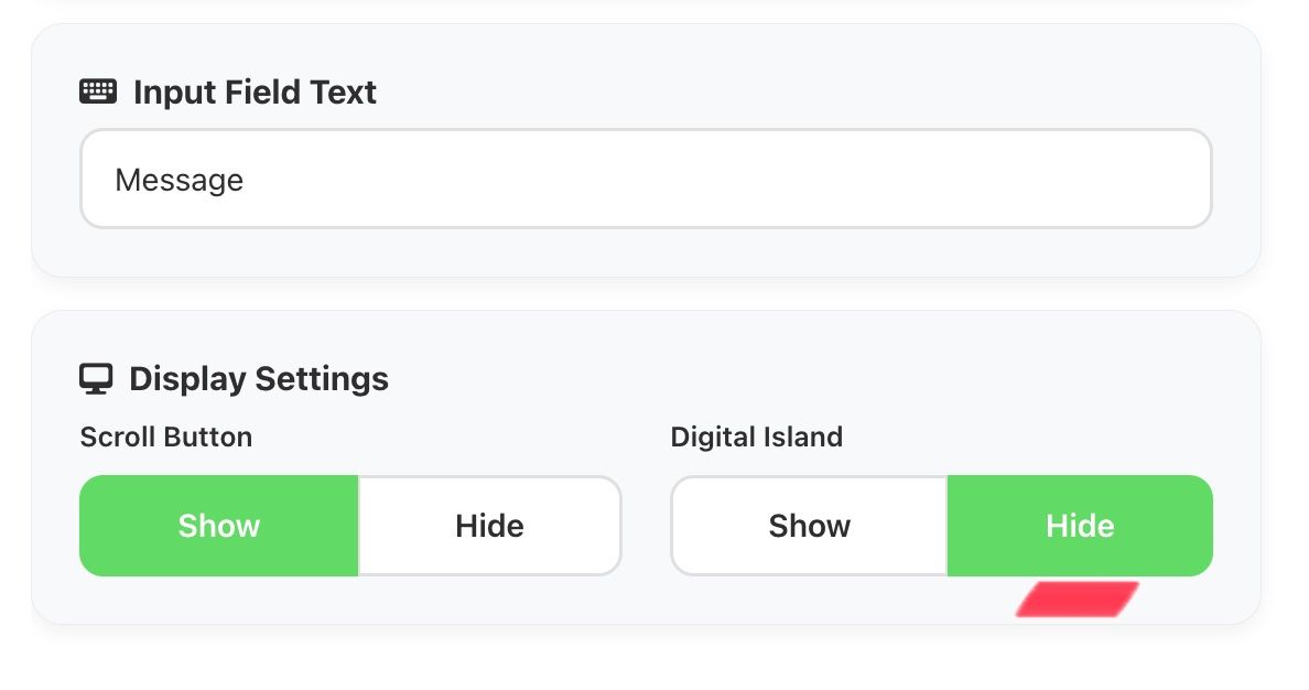 Экспорт настроек