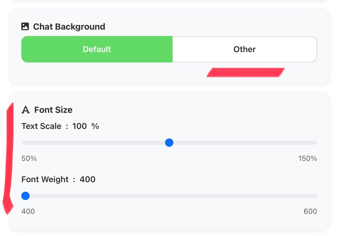 Настройка цветов